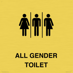 Female, Male and Non-gender specific